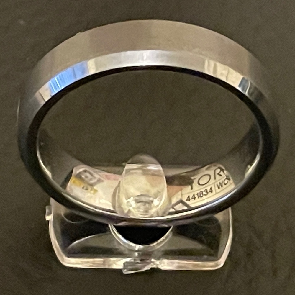 Men's TORQUE Wedding Band - Size 10 Tungsten Ring